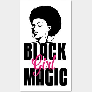 Black Girl Magic | Strong Black Woman Posters and Art